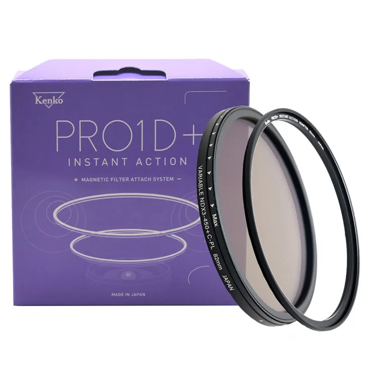 Kenko PRO1D+ Instant Action Variable NDX3-450+C-PL SET – 55mm