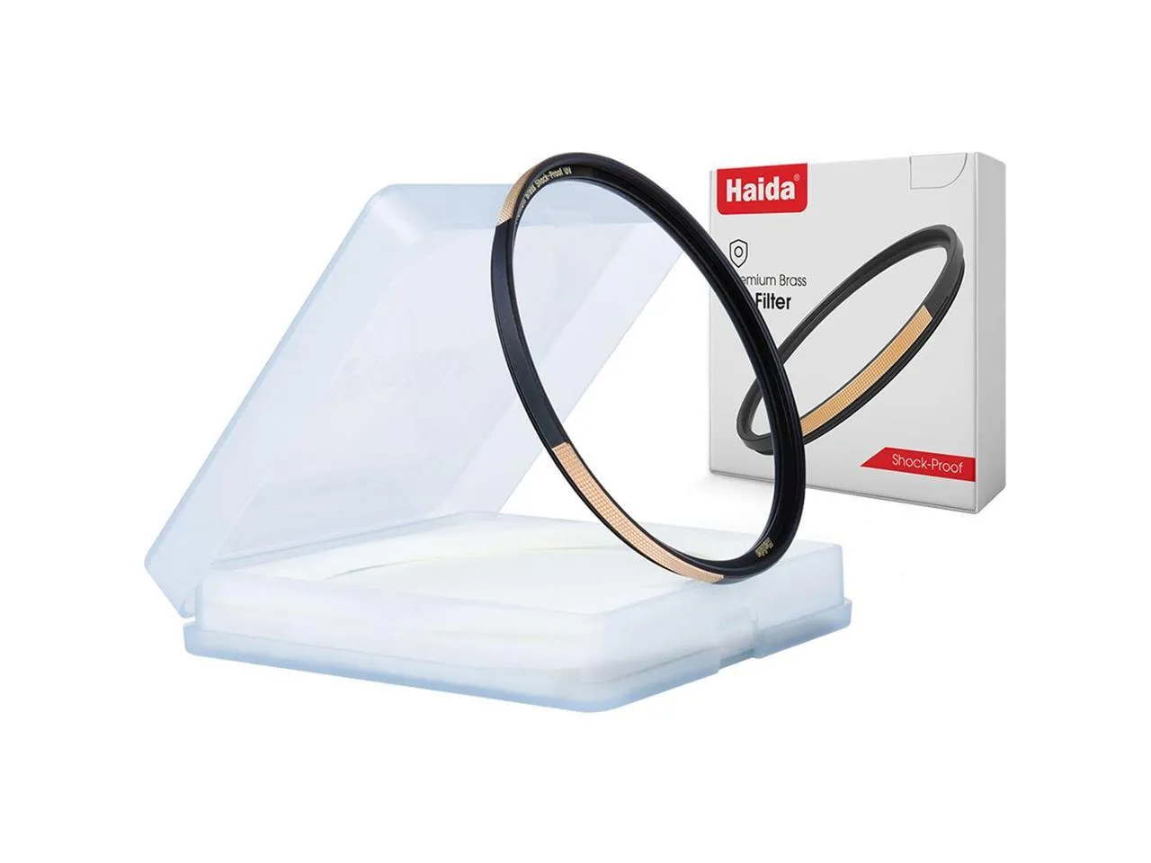 Haida Premium Brass Shock-Proof UV Filter 55mm