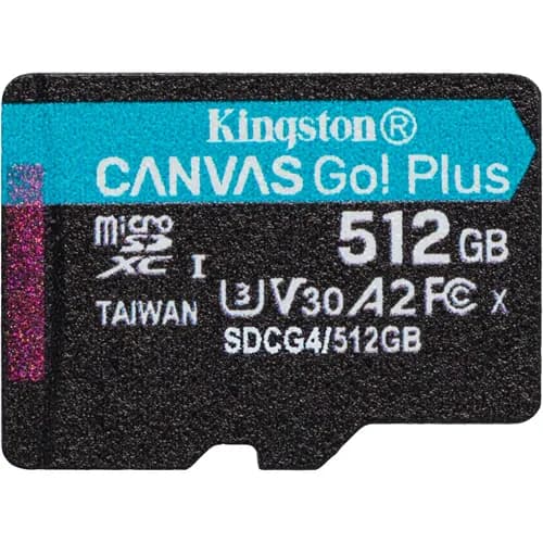 Kingston Canvas Go! Plus microSD 512GB