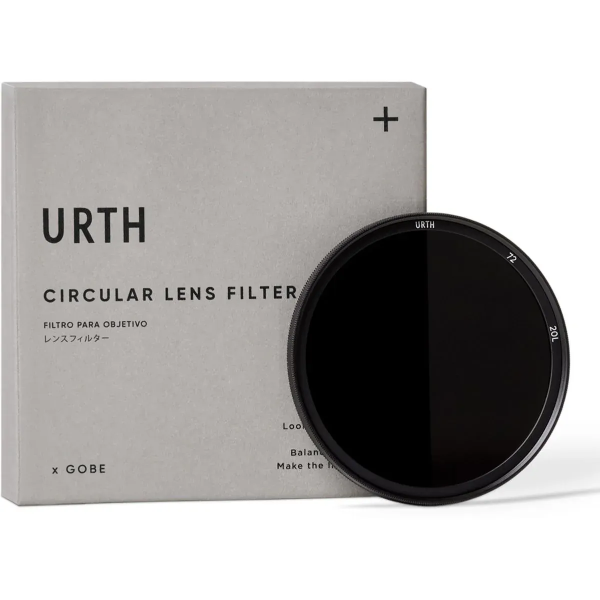 Urth CPL + ND64 Plus+ -yhdistelmäsuodin – 72mm
