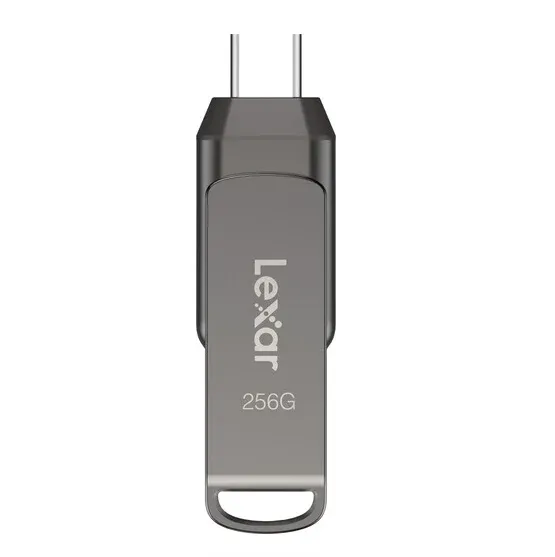 Lexar JumpDrive Dual Drive D400 USB-muistitikku 256 GB (USB-C / USB-A)