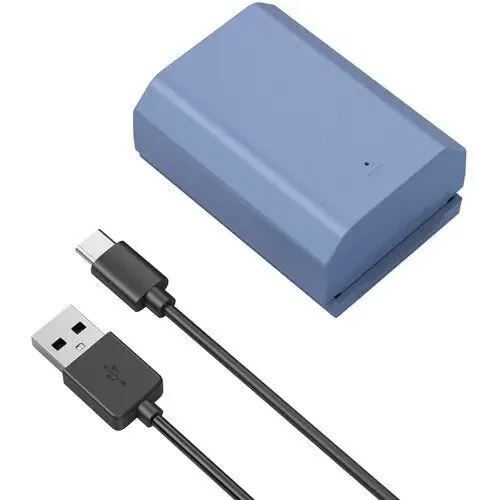 SmallRig USB-C -ladattava NP-FZ100 -akku – Sininen (4265)