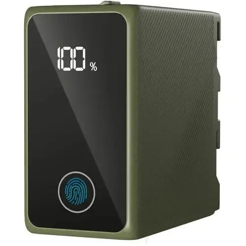 SmallRig näytöllinen USB-C -ladattava NP-F970 -akku, vihreä (4577)
