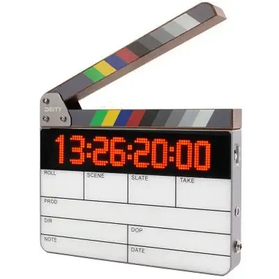 Deity TC-SL1 Timecode Slate, klaffitaulu bluetoothilla