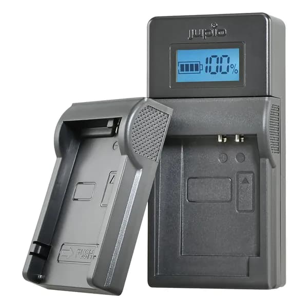 Jupio USB-laturi Panasonic/Pentax 7.2V-8.4V akuille