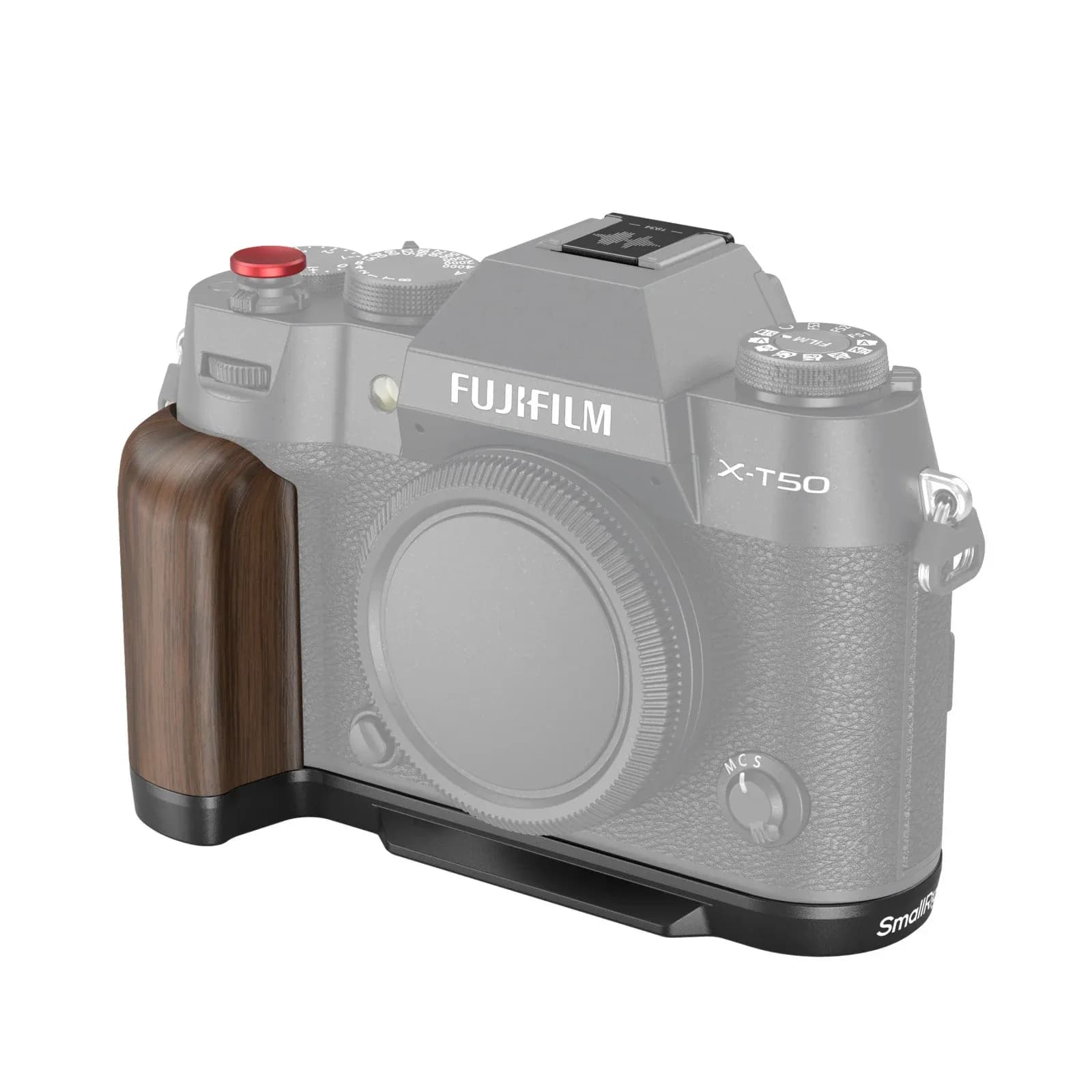 SmallRig 4784 Wooden L-Shape Grip for Fujifilm X-T50, musta