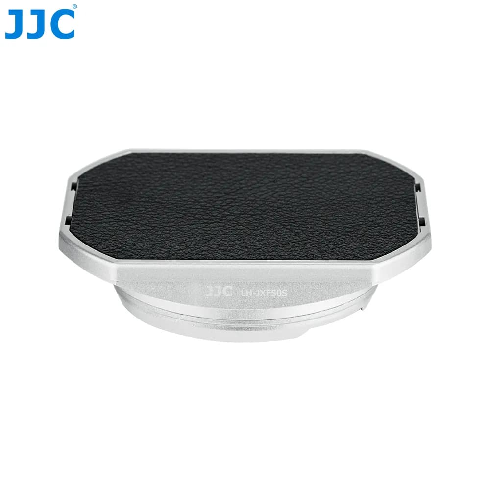 JJC LH-JXF50SSV Metal Lens Hood, Silver – Fujifilm XF 50mm f/2 R WR