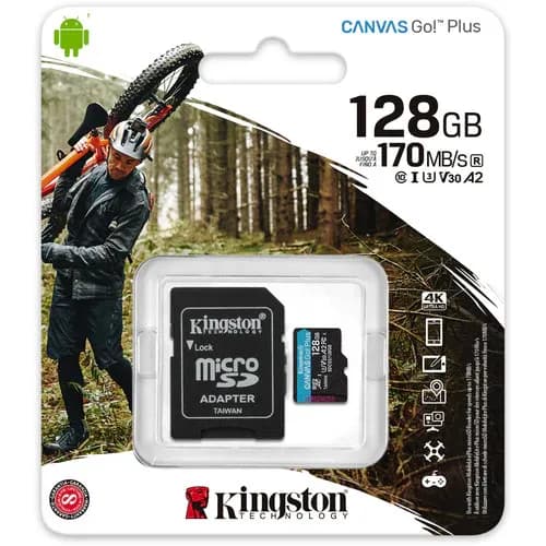 Kingston Canvas Go! Plus microSDXC 128 Gt
