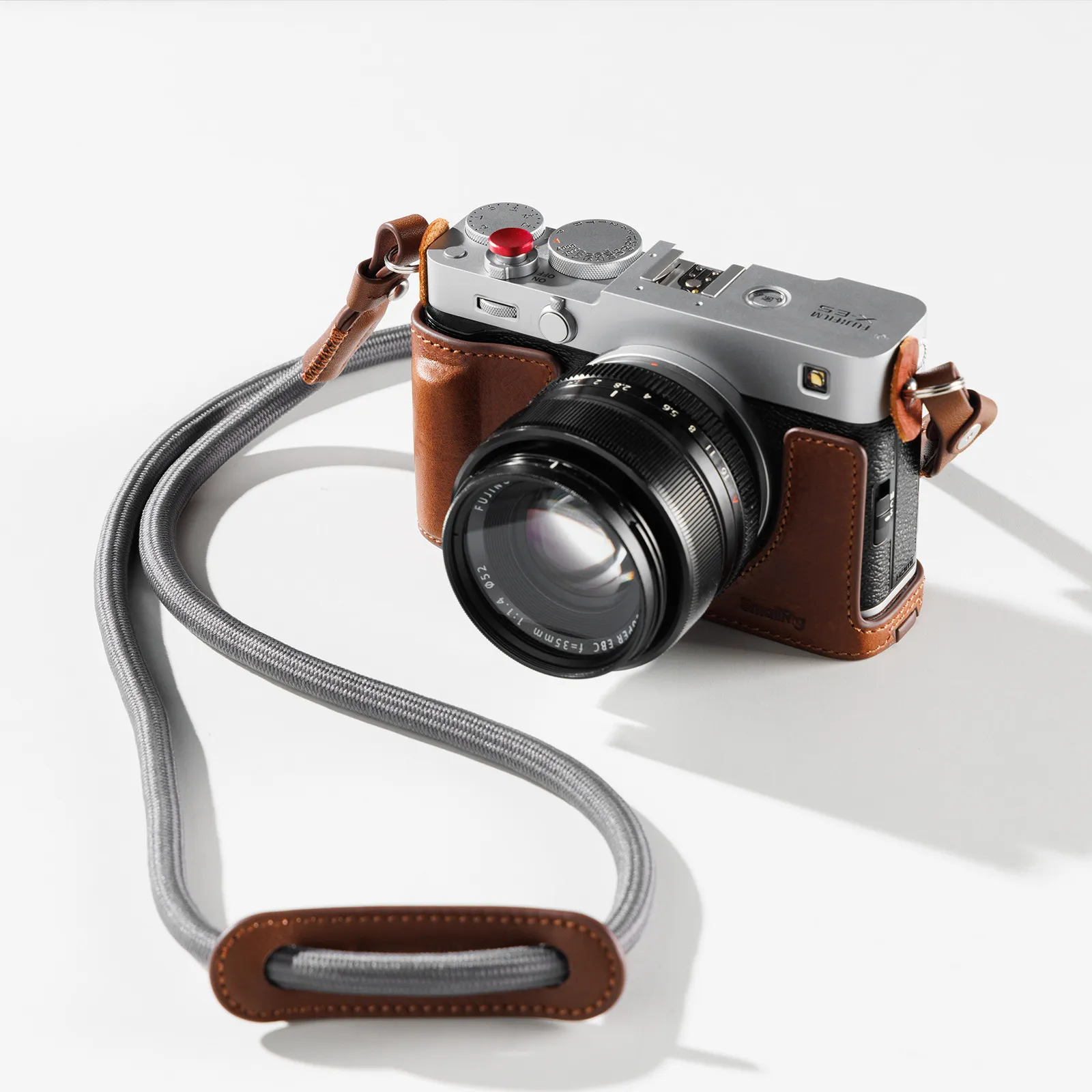 SmallRig Leather Half Case Kit Fujifilm X-E5 -kamerakotelo