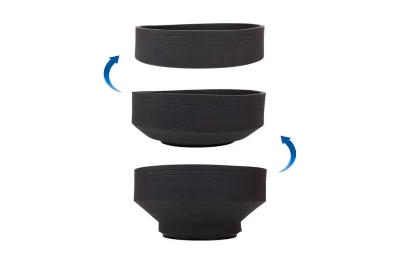Caruba Rubber Lens Hood 3 in 1 72mm vastavalosuoja