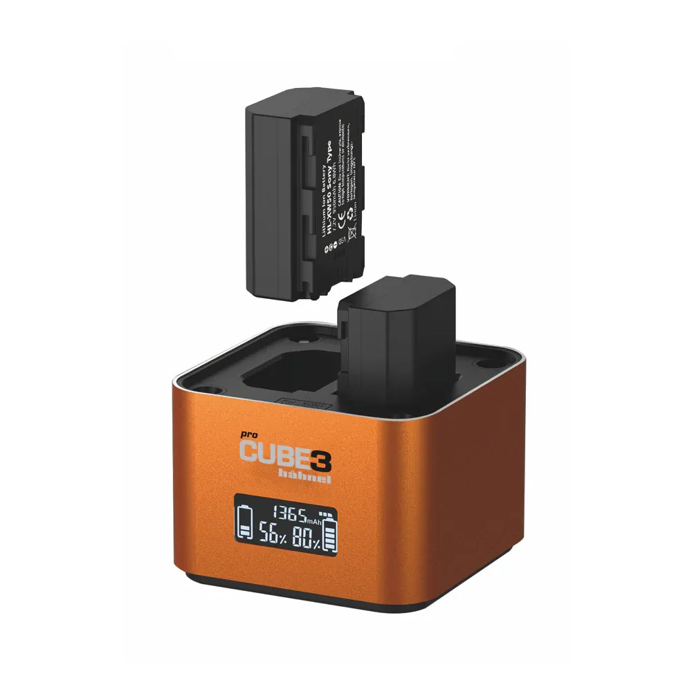 Hähnel ProCUBE 3 Twin Charger – Sony: NP-BLK1 | NP-FW50 | NP-FZ100