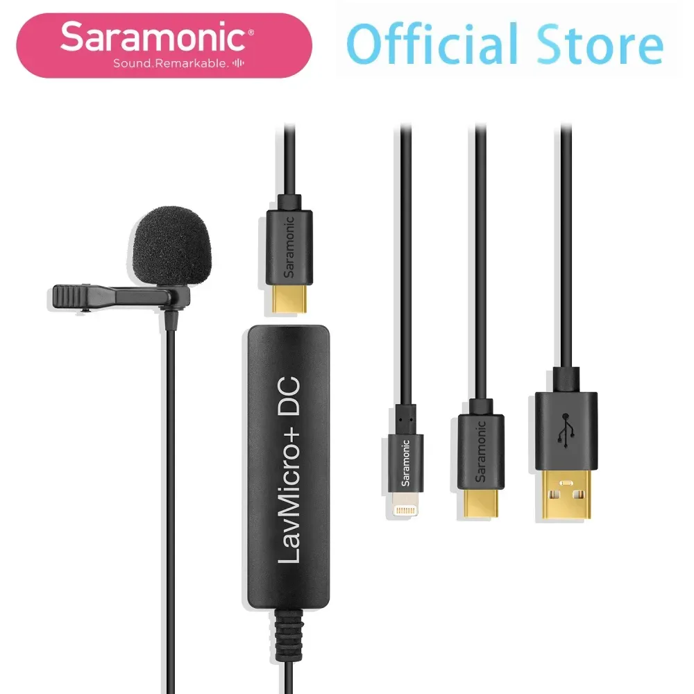 Saramonic LavMicro+DC nappimikrofoni
