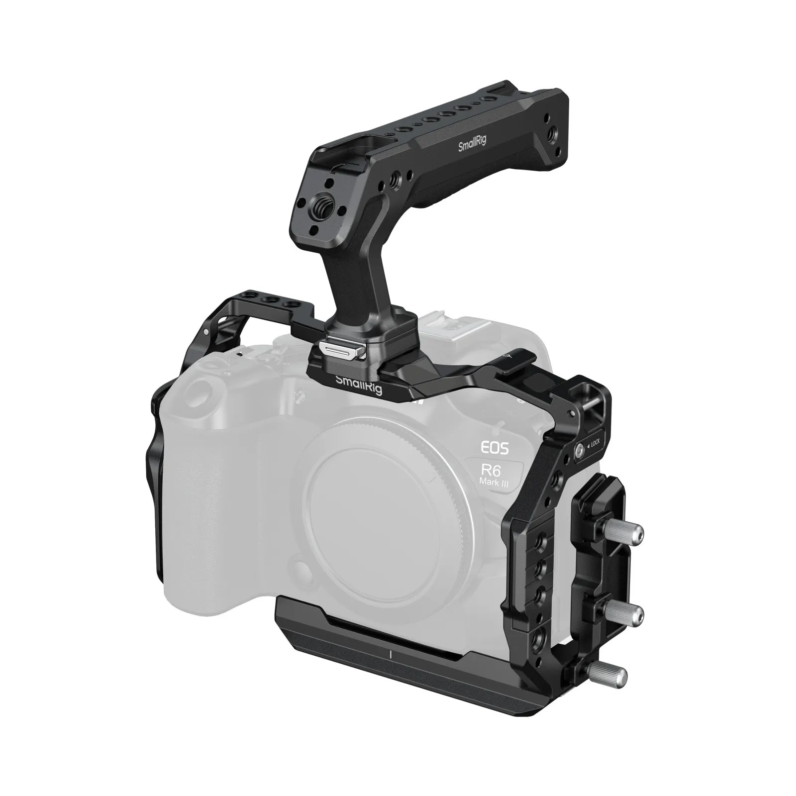 SmallRig 5957 HawkLock Quick Release Cage Kit Canon EOS R6 Mark III / R6 Mark II -kamerahäkki