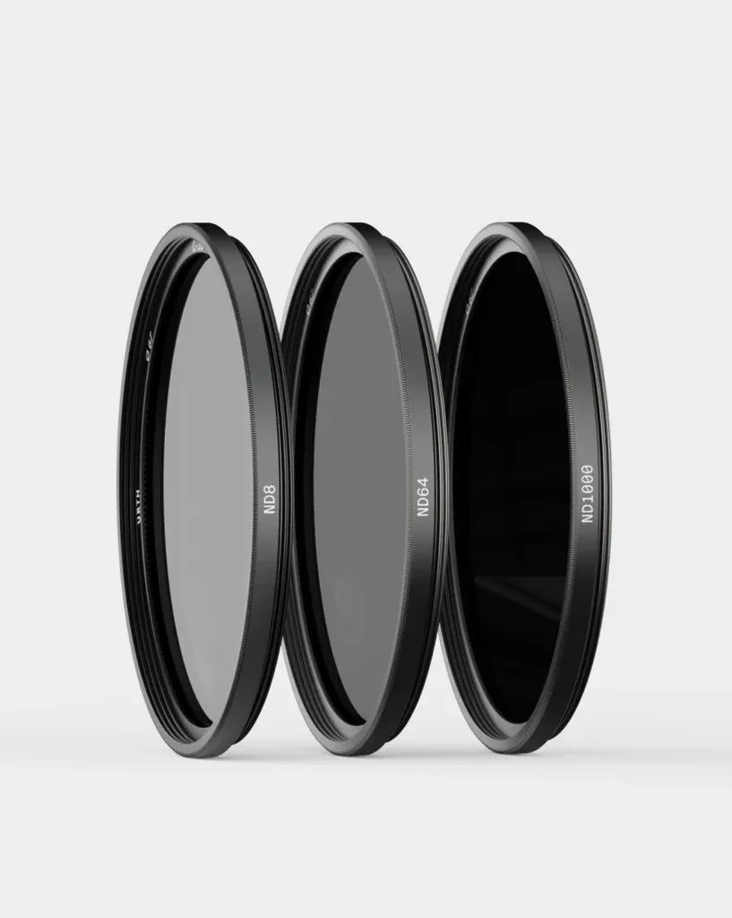 Urth (Plus+) harmaasuodinsetti ND8, ND64, ND1000 – 39mm