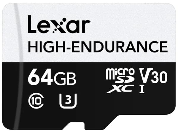Lexar High Endurance microSDXC 64 GB UHS-I U3 V30