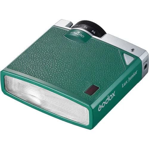 Godox Lux Junior Retro Camera Flash, vihreä